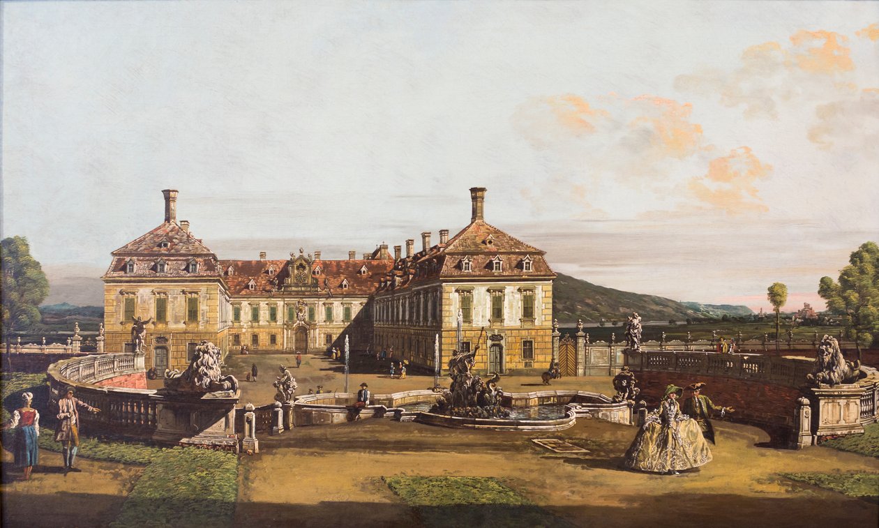 Det kejserliga palatset Sclosshof av Bernardo Bellotto