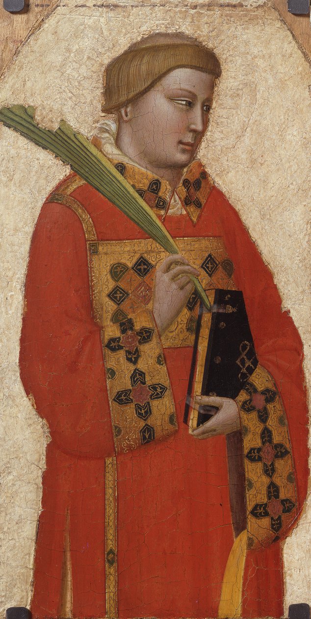 Saint Lawrence, ca 1340 av Bernardo Daddi