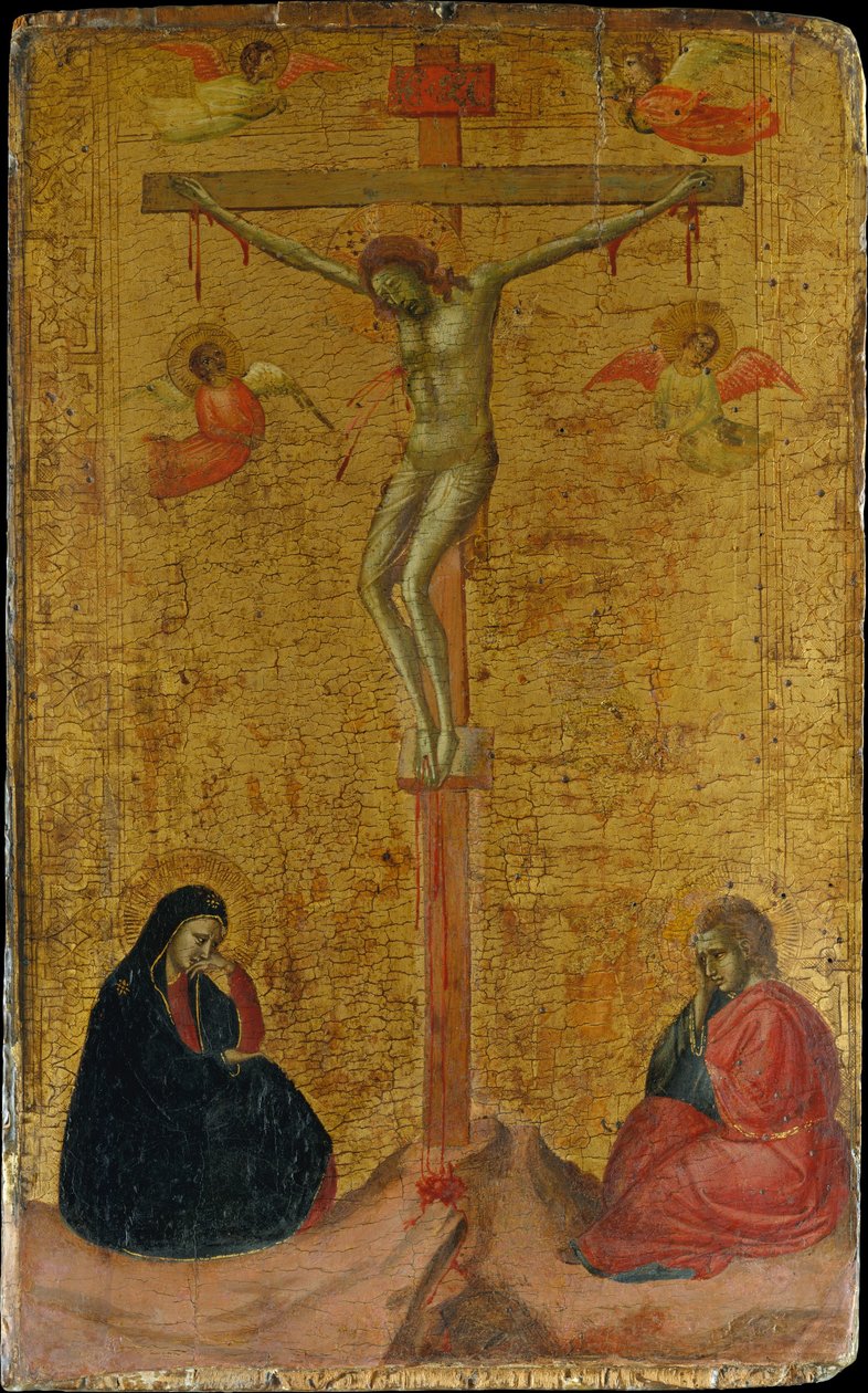 Die Kreuzigung av Bernardo Daddi