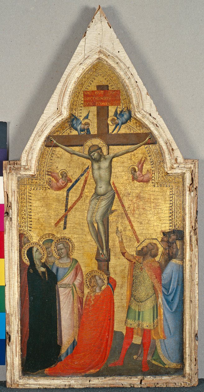 The Crucifixion, c.1340 (tempera på poppelträ) av Bernardo Daddi