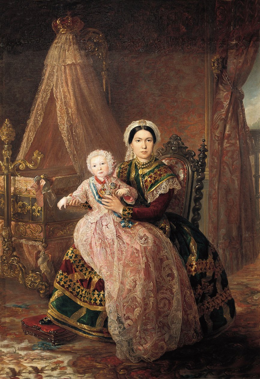 Porträtt av Alfonso XII (Alfonso XII av Bernardo Lopez y Piquer