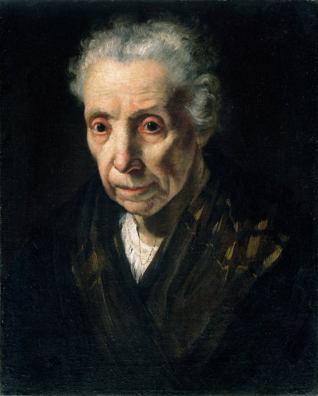 Chef för en gammal kvinna av Bernardo Strozzi