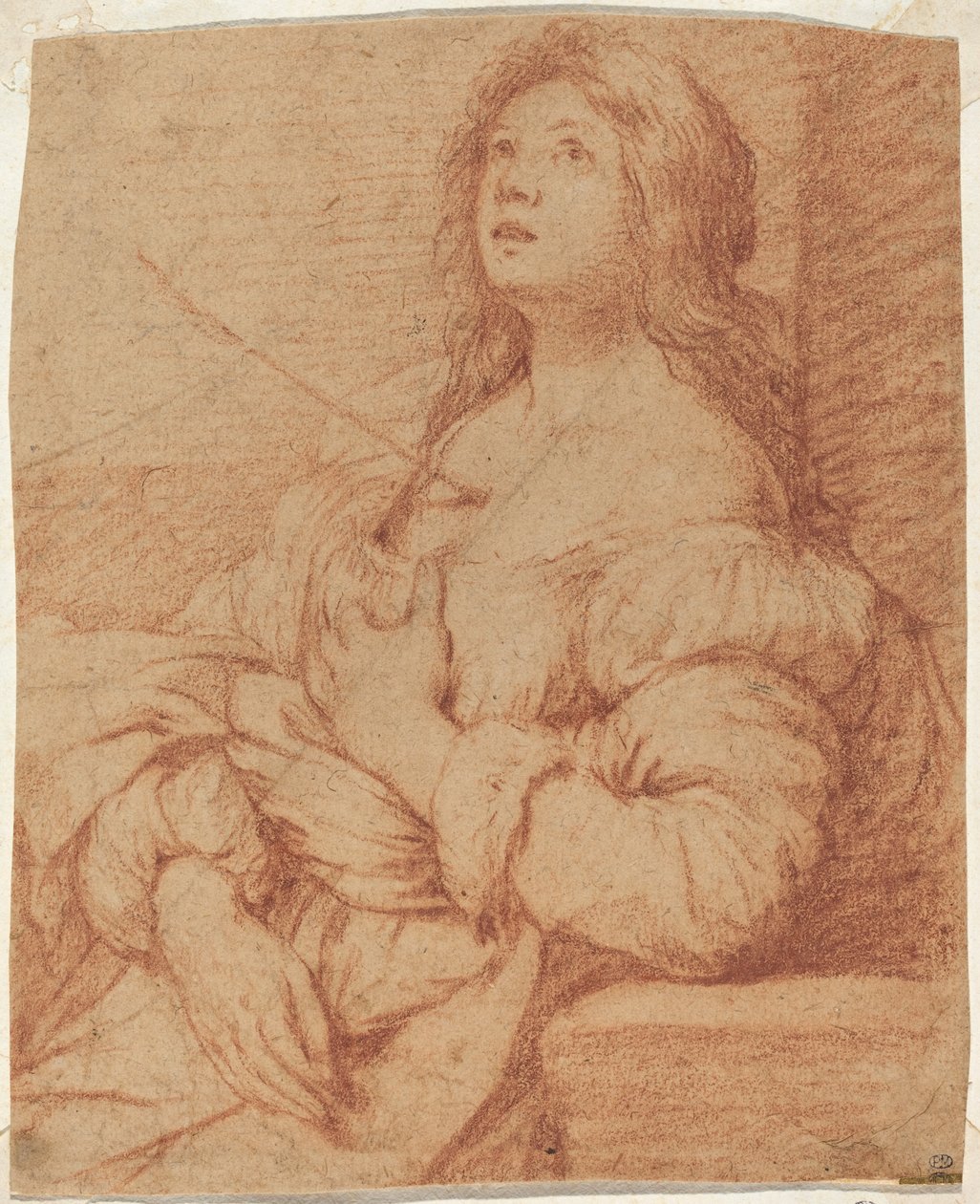 Sankta Ursula av Bernardo Strozzi