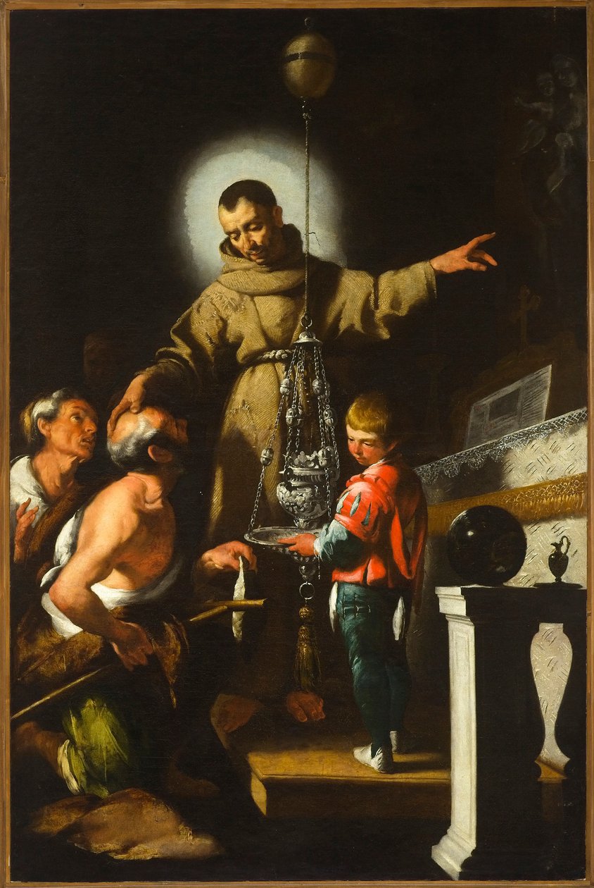 Miraklet av Sankt Didacus av Bernardo Strozzi