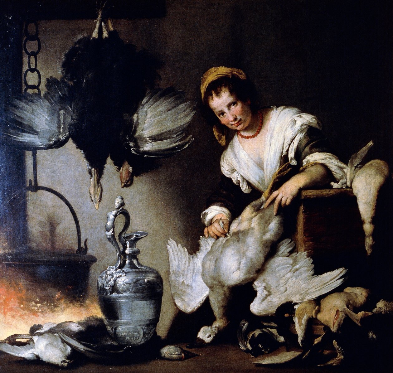 Kocken, ca 1625, av Bernardo Strozzi (1581-1644), olja på duk. av Bernardo Strozzi