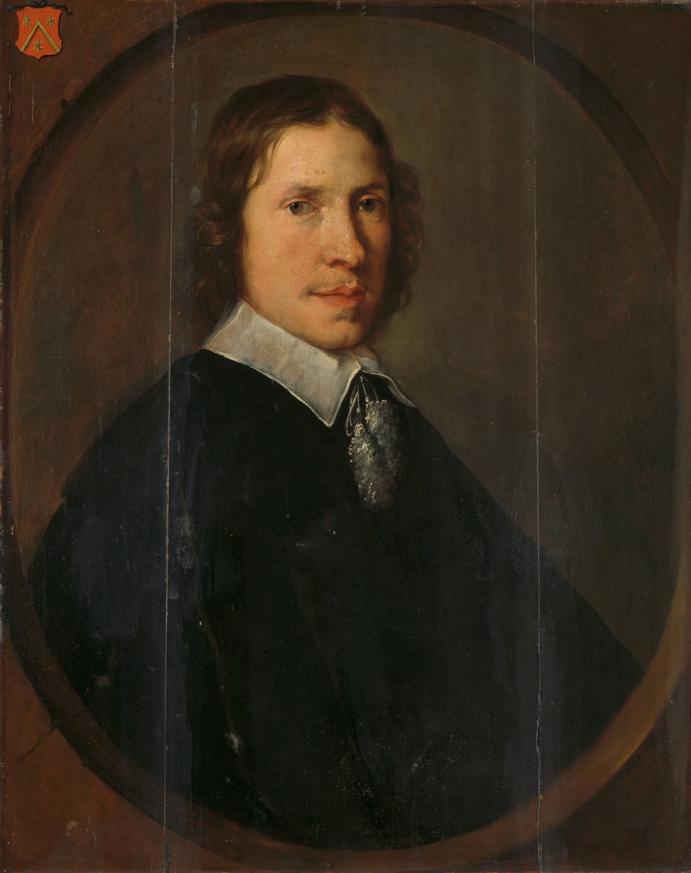 Porträtt av François Leydecker, borgmästare i Tholen av Bernardus Swaerdecroon