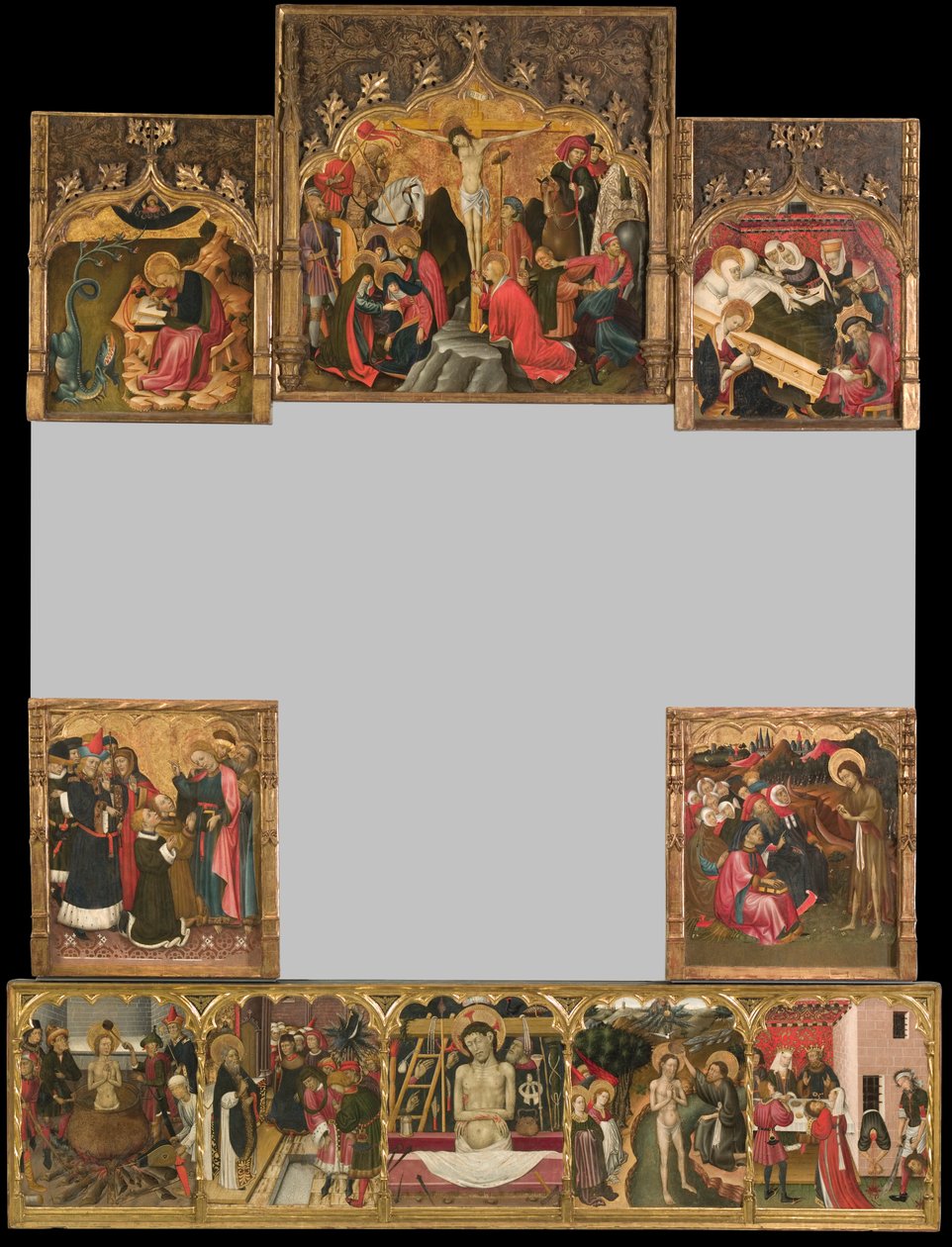 Altarpiece of the Saints John  av Bernat Martorelli