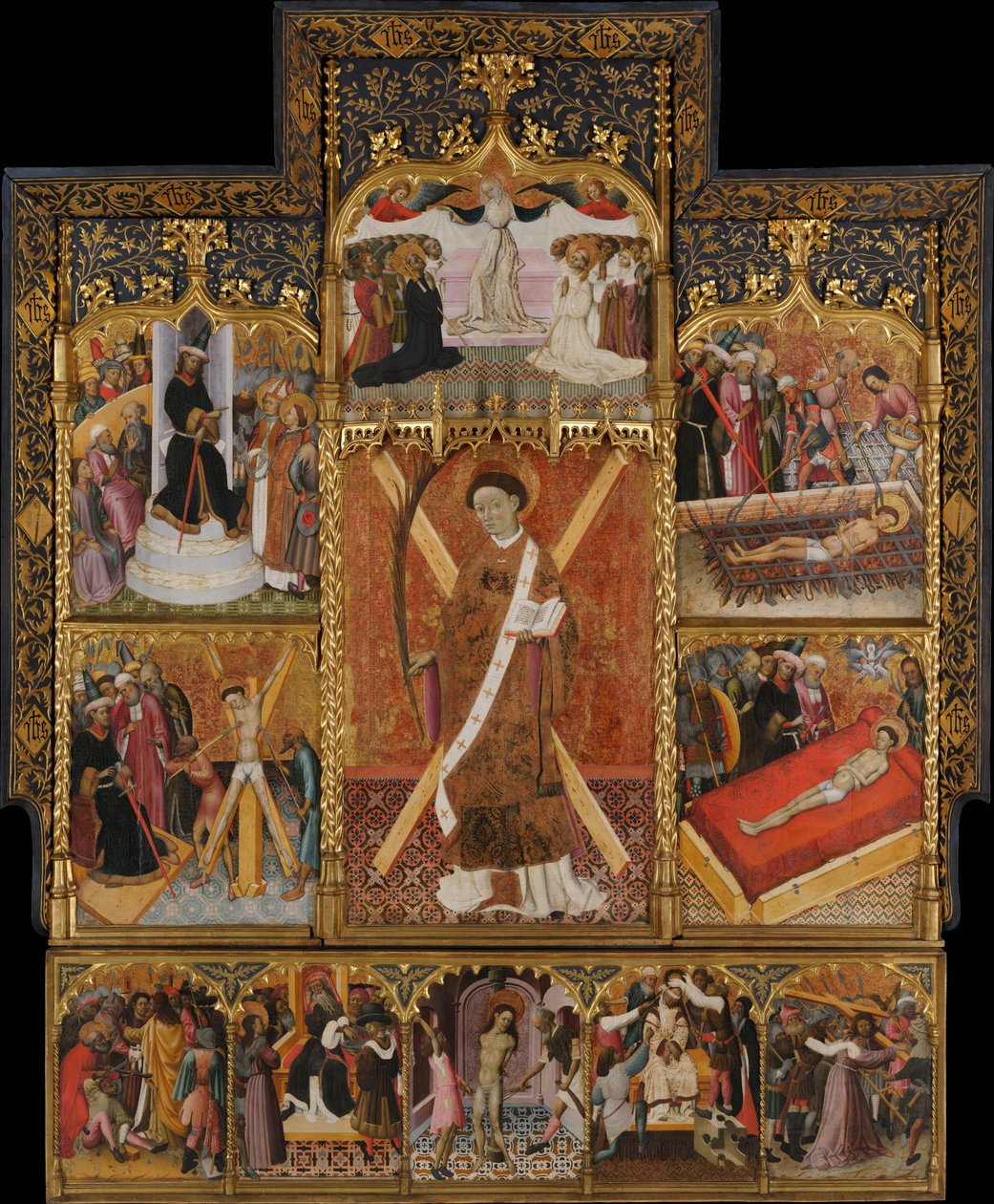 Altartavla av Saint Vincent av Bernat Martorell