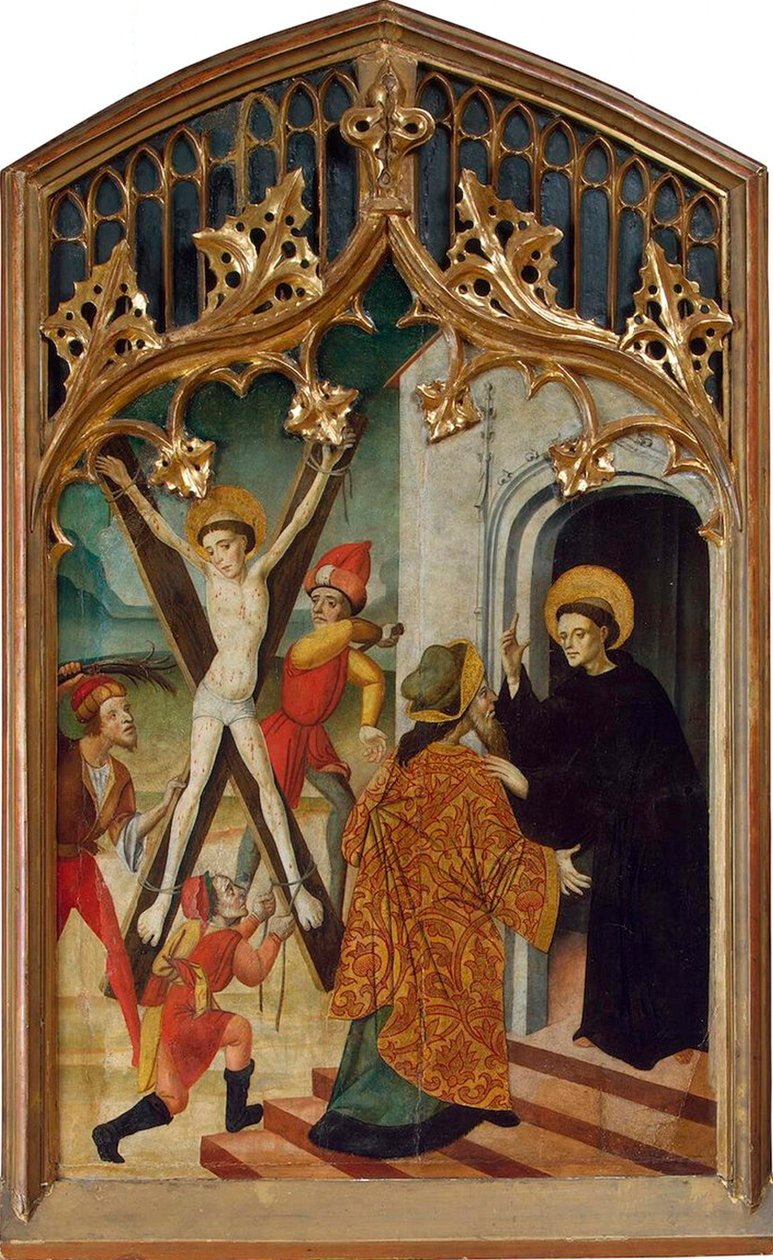 Saint Vincent av Saragossa och Saint Vincent Ferrer, 1430-talet. av Bernat Martorell the Elder