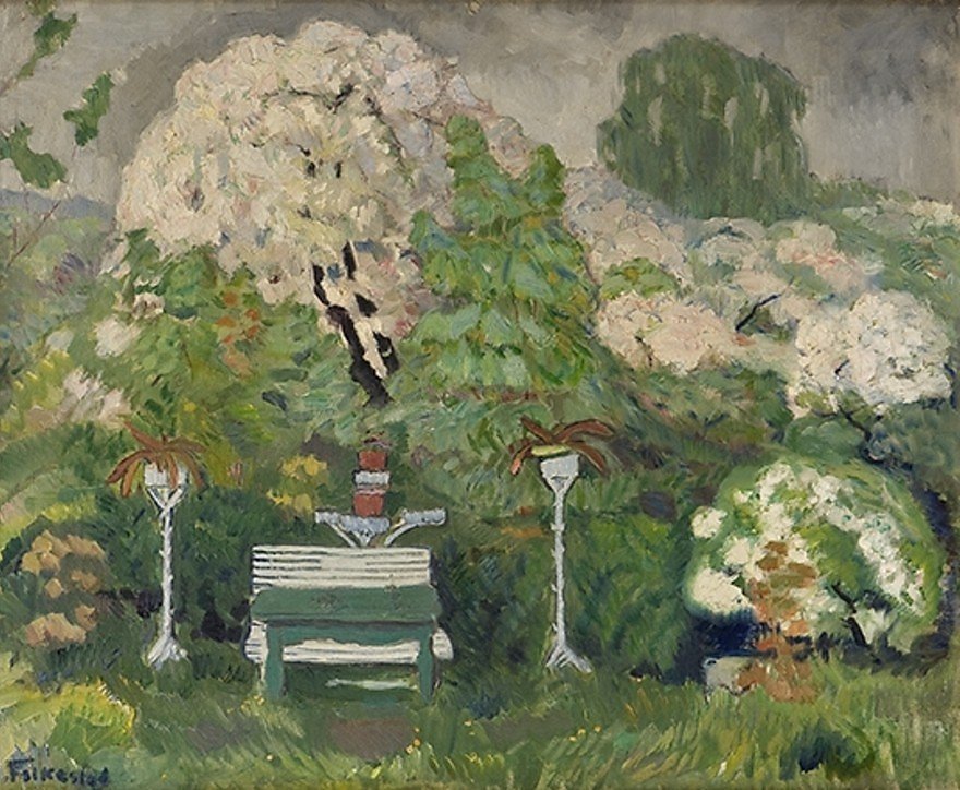 Part of a garden av Bernhard Folkestad