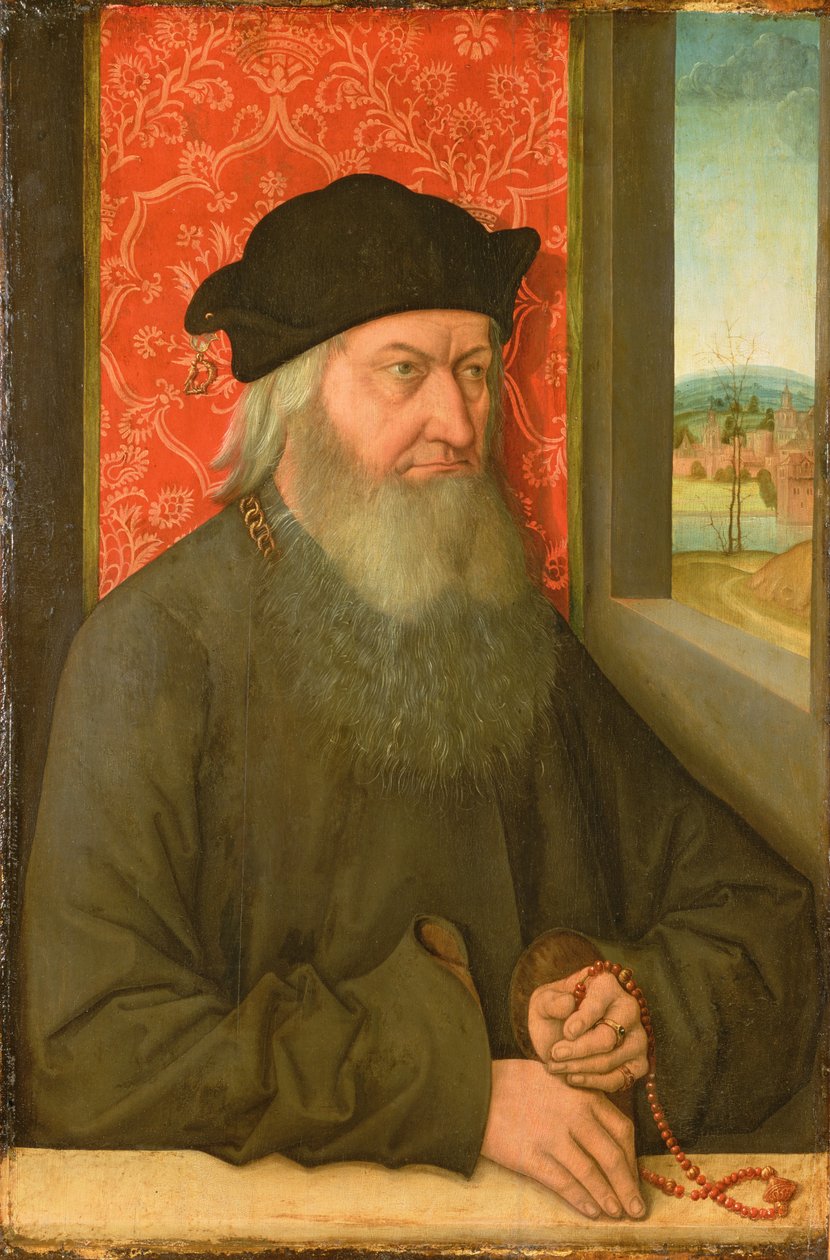 Porträtt av en adelsman av Bernhard Strigel