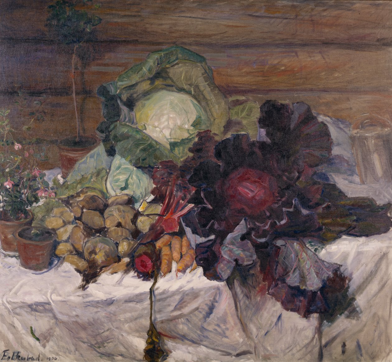 Grönsaker av Bernhard Dorotheus Folkestad