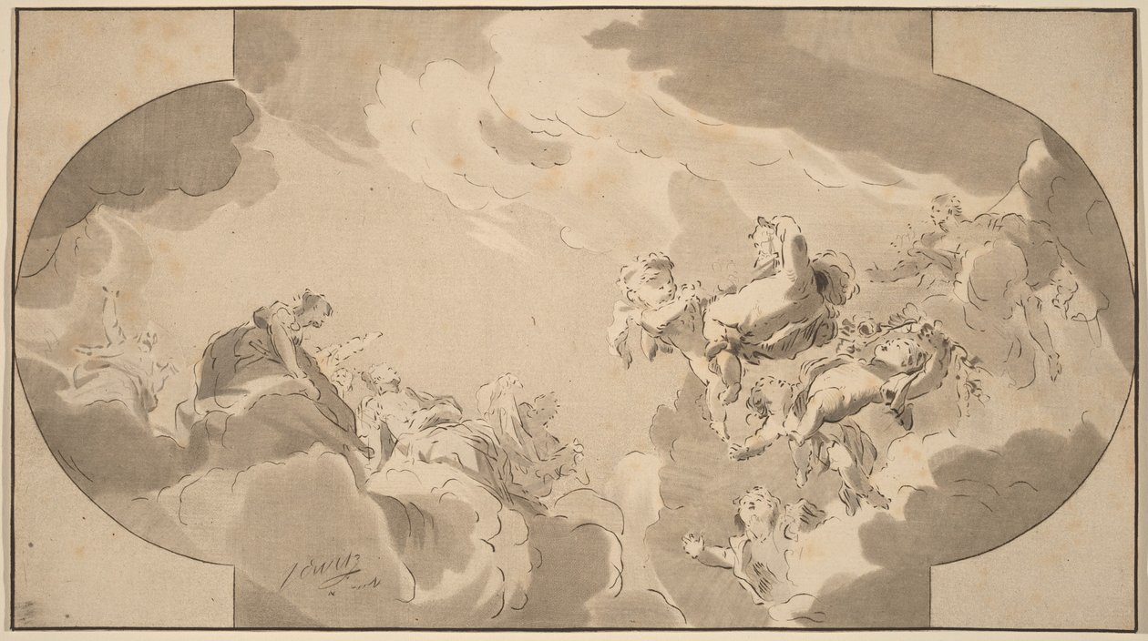 Takdekoration av Bernhard Schreuder