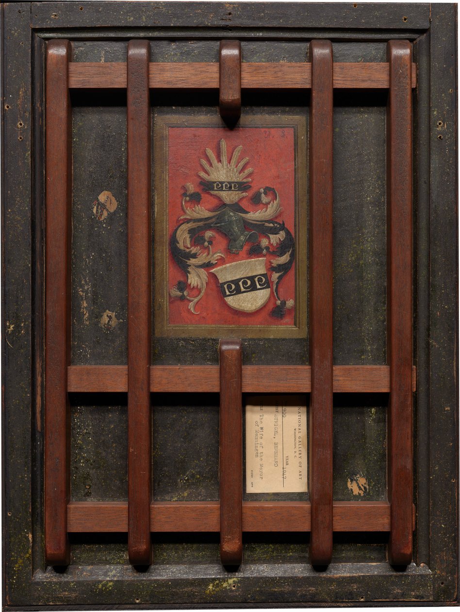 Margarethe Vöhlin [reverse] av Bernhard Strigel