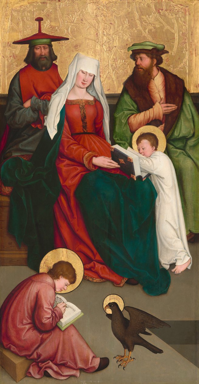 Saint Mary Salome och hennes familj, ca. 15201528. av Bernhard Strigel
