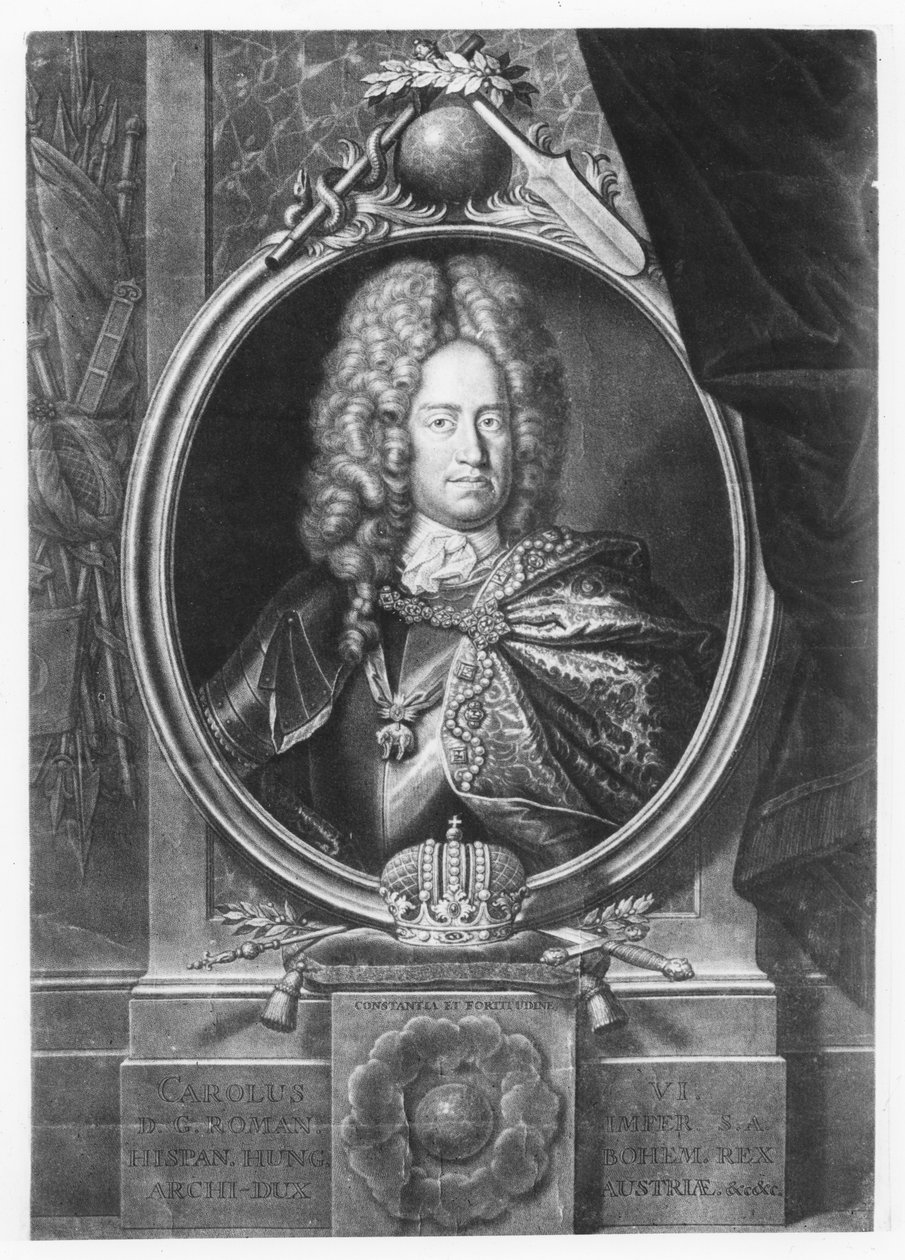 Karl VI, tysk-romersk kejsare av Bernhard Vogel