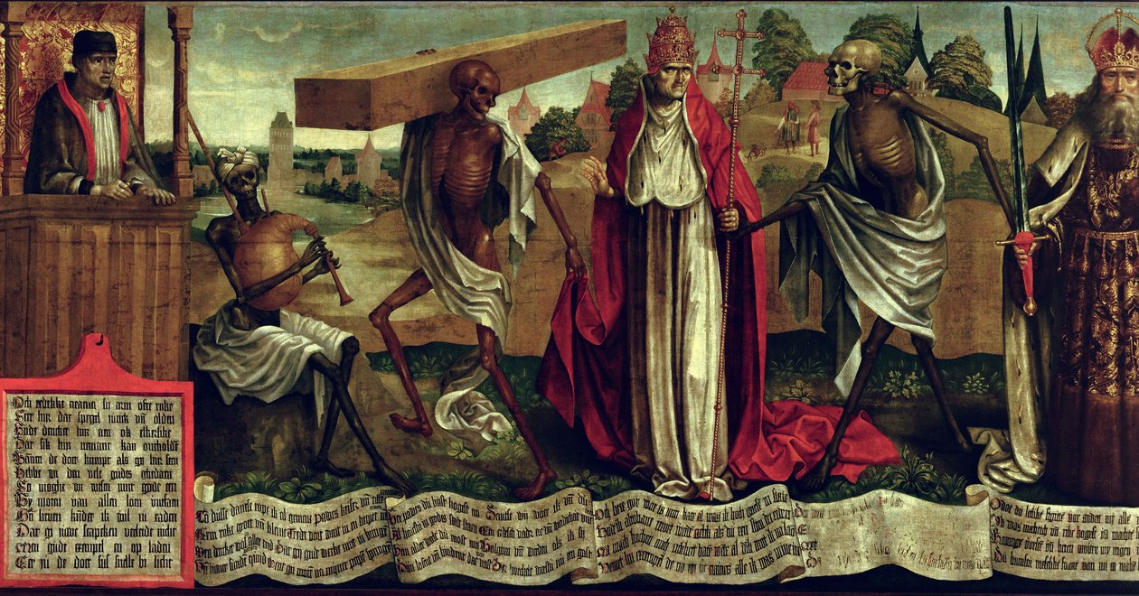 Death Dance, ca 1499 (detalj) av Bernt Notke
