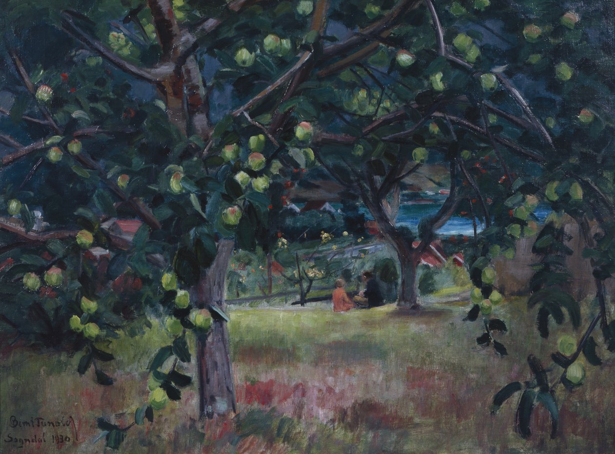 Äppelträd, Sogndal av Bernt Wilhelm Tunold