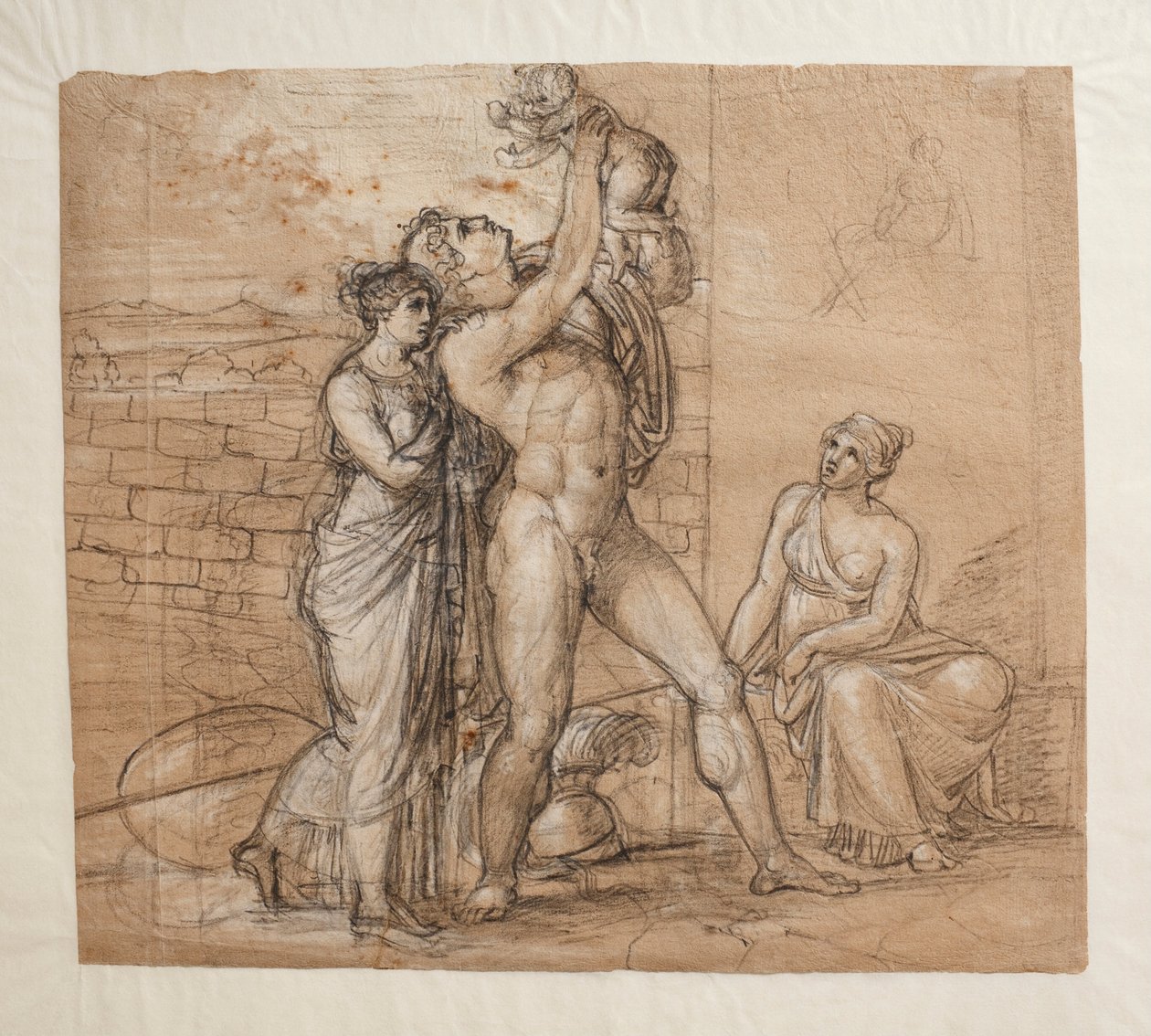 Hektorer farväl till Andromache och Astyanax av Bertel Thorvaldsen
