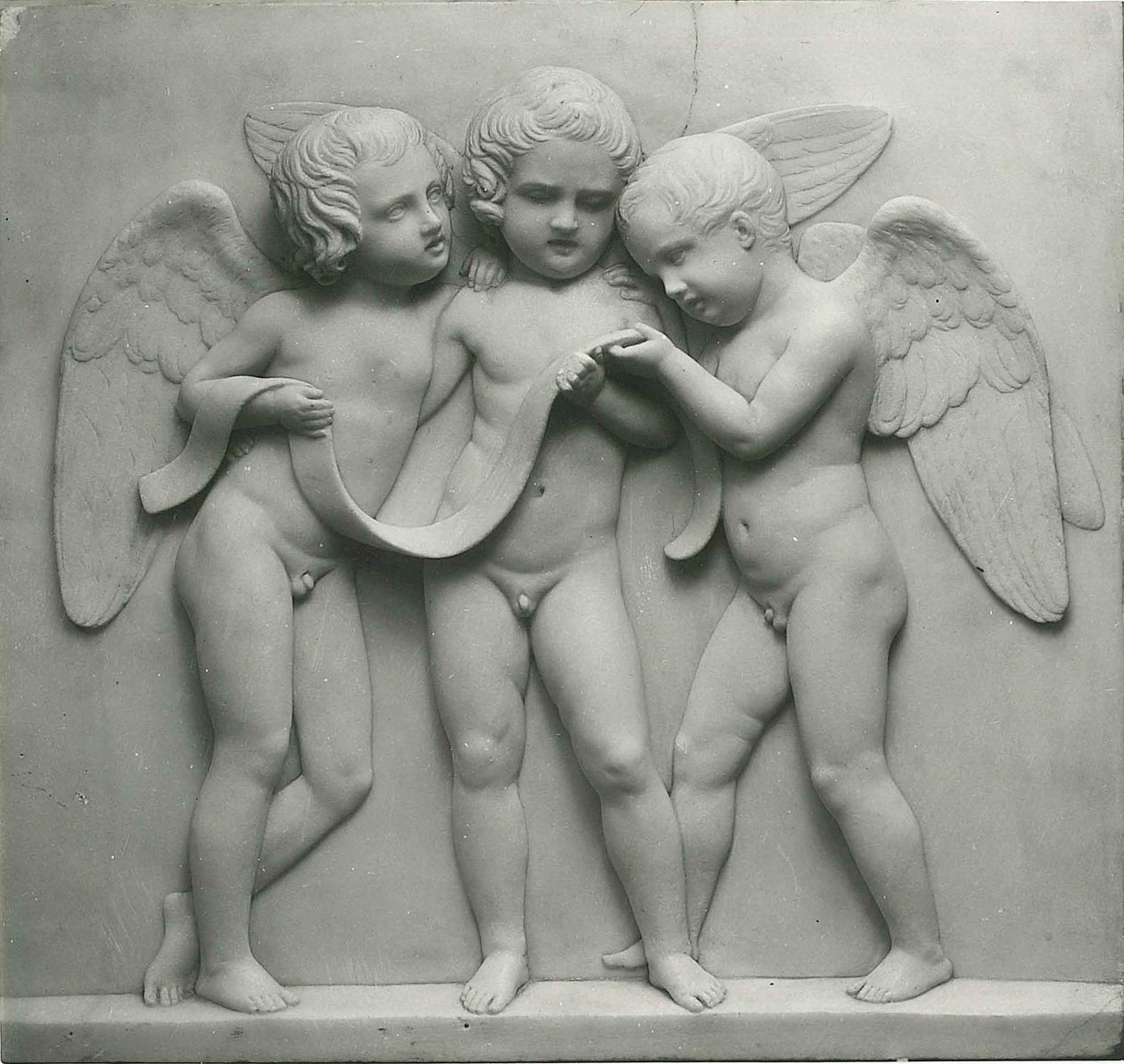 Musikens genier – sång av Bertel Thorvaldsen