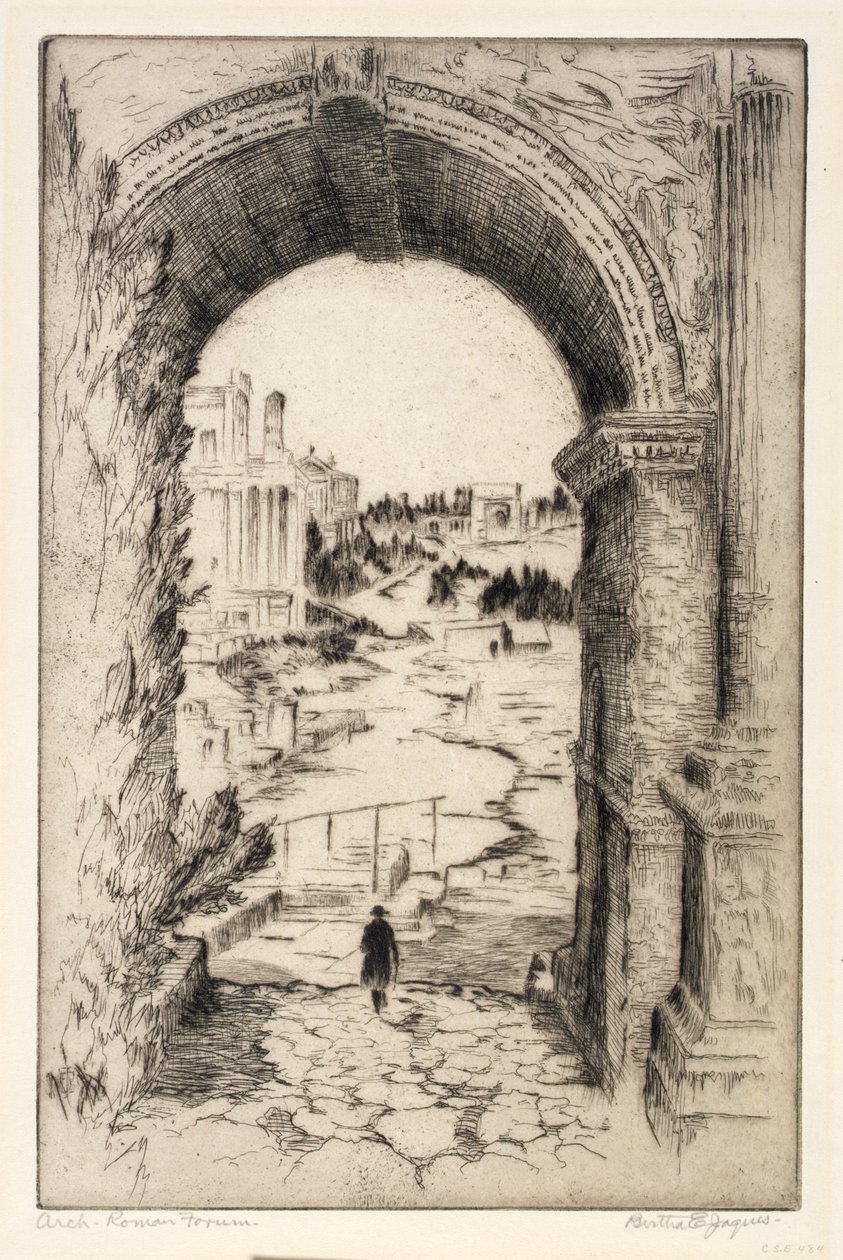 Båge, Forum Romanum av Bertha E. Jaques