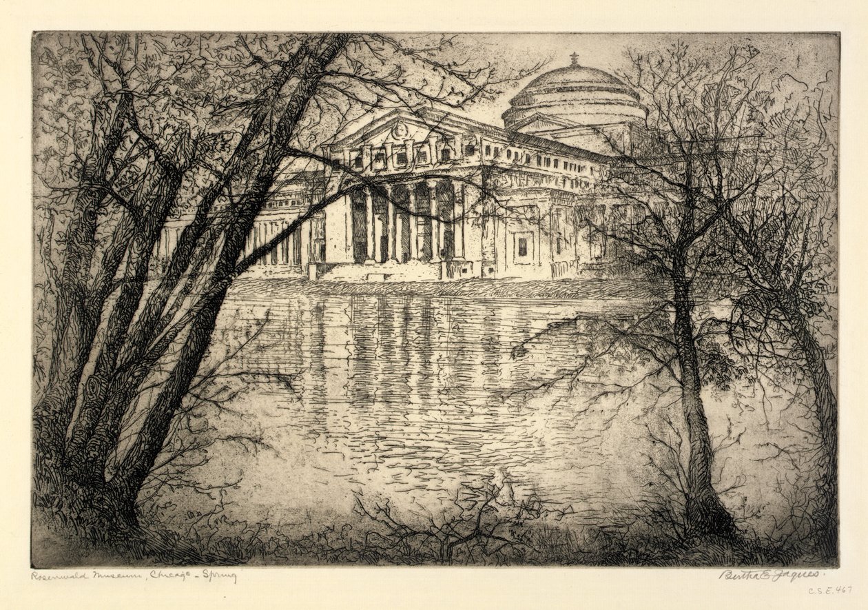 Fine Arts Building--Spring av Bertha E. Jaques