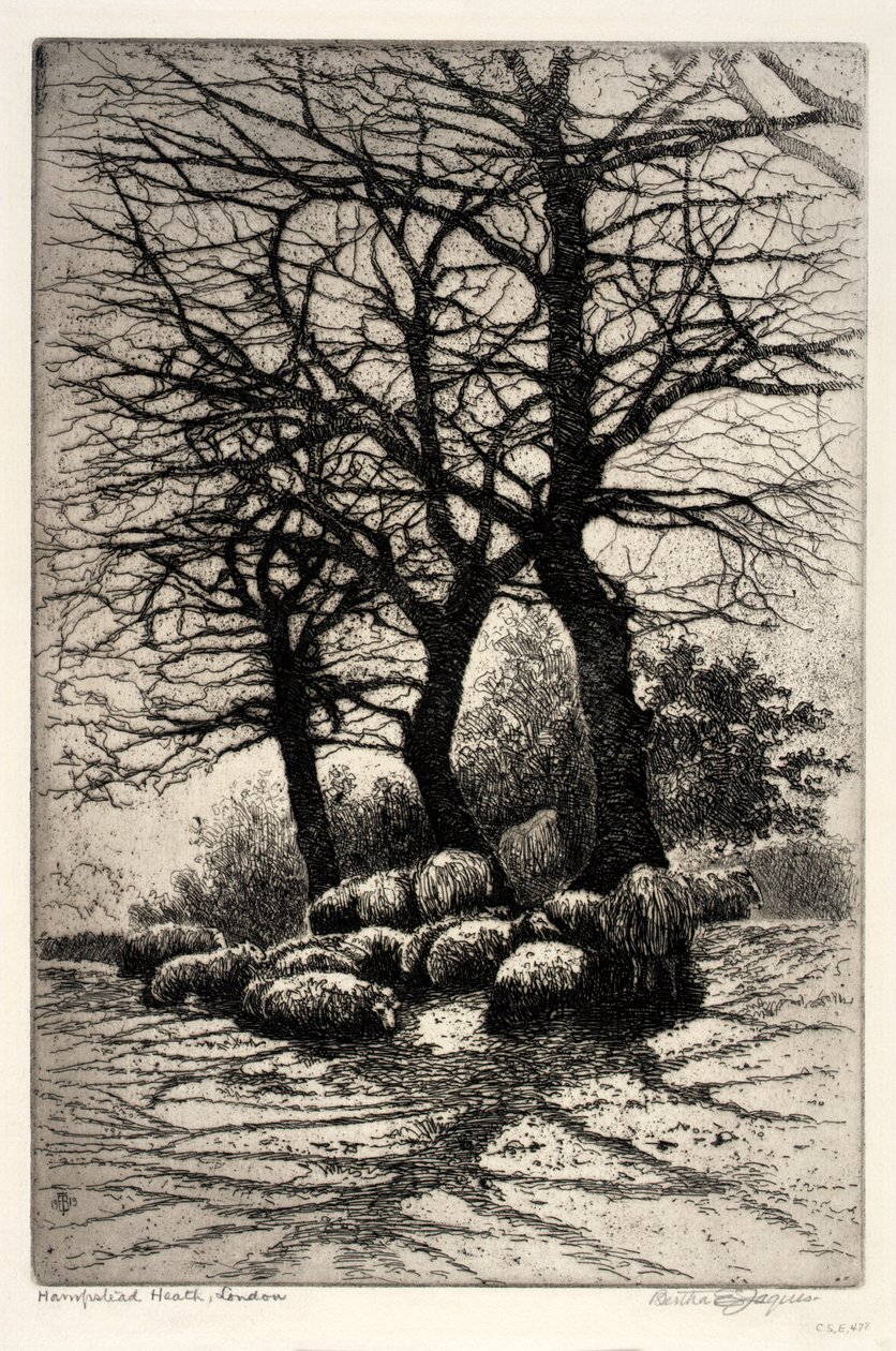 Hampstead Heath, London av Bertha E. Jaques