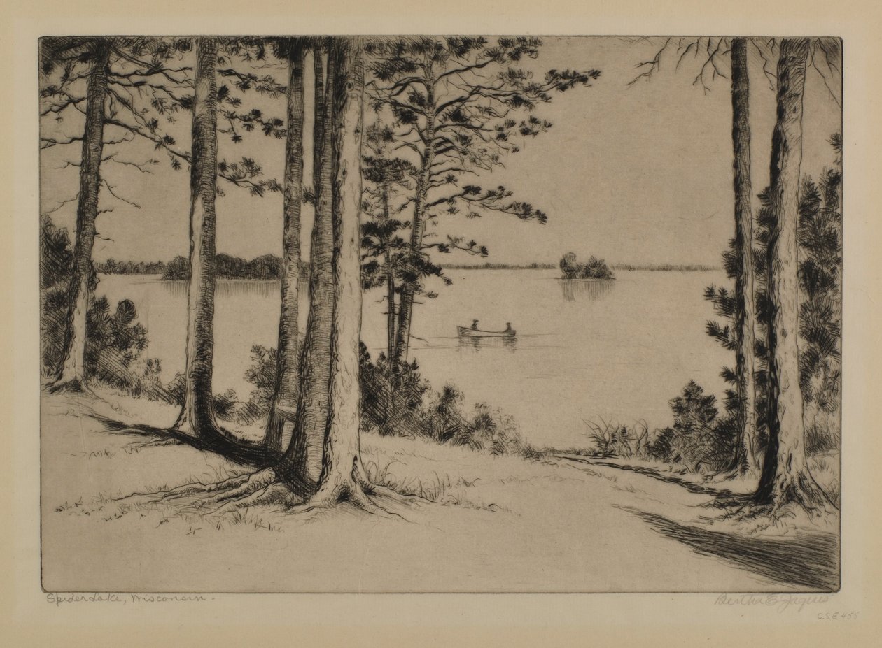 Spider Lake, Wisconsin av Bertha E. Jaques