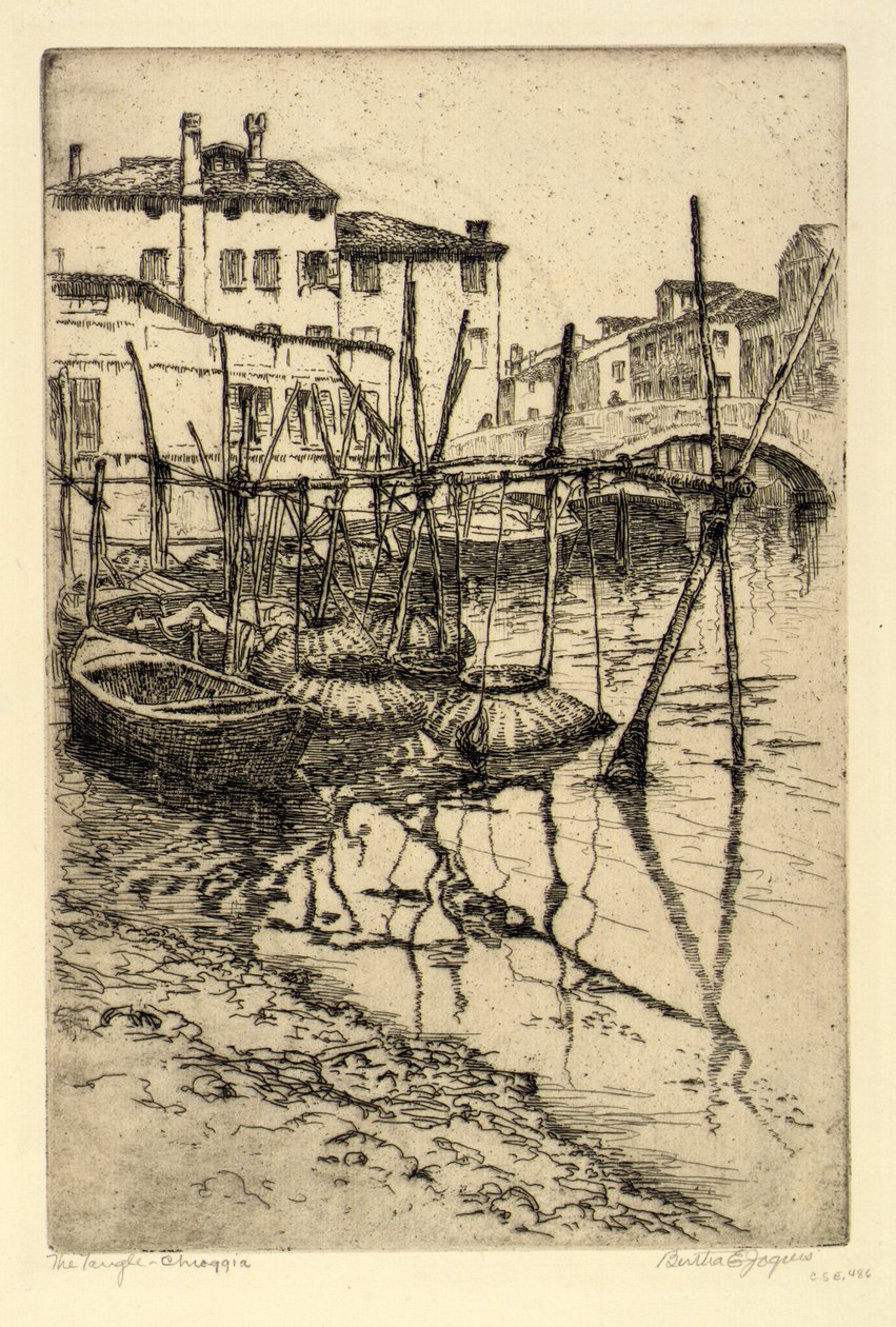 The Tangle, Chioggia av Bertha E. Jaques