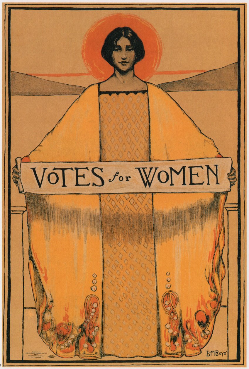Röster för kvinnor, 1911-1913 av Bertha Margaret Boye