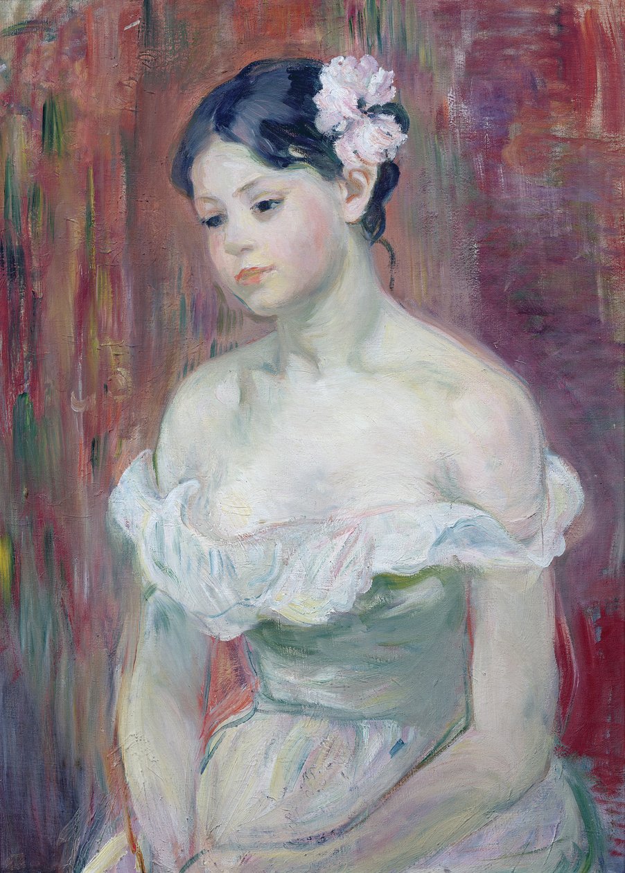 En ung flicka, 1893 av Berthe Morisot