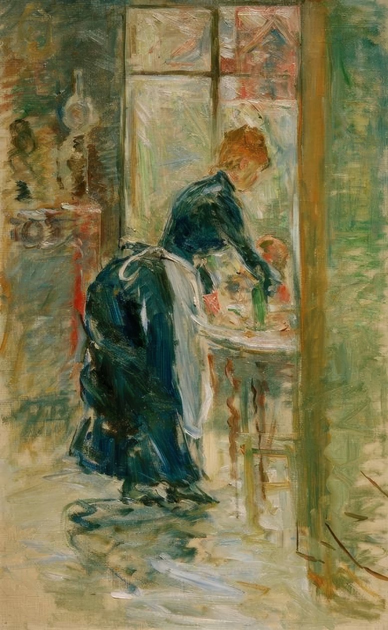 Den lilla hembiträdet av Berthe Morisot
