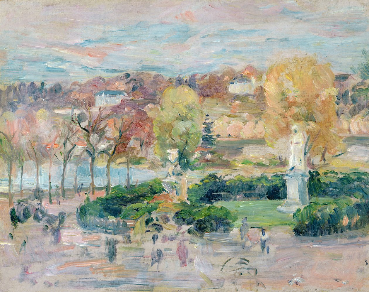 Landskap i Tours, 1892 av Berthe Morisot