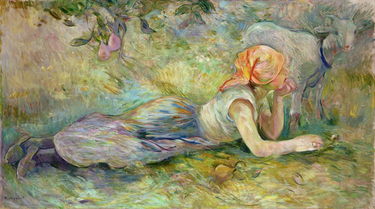 Herdinna vilar, 1891 av Berthe Morisot