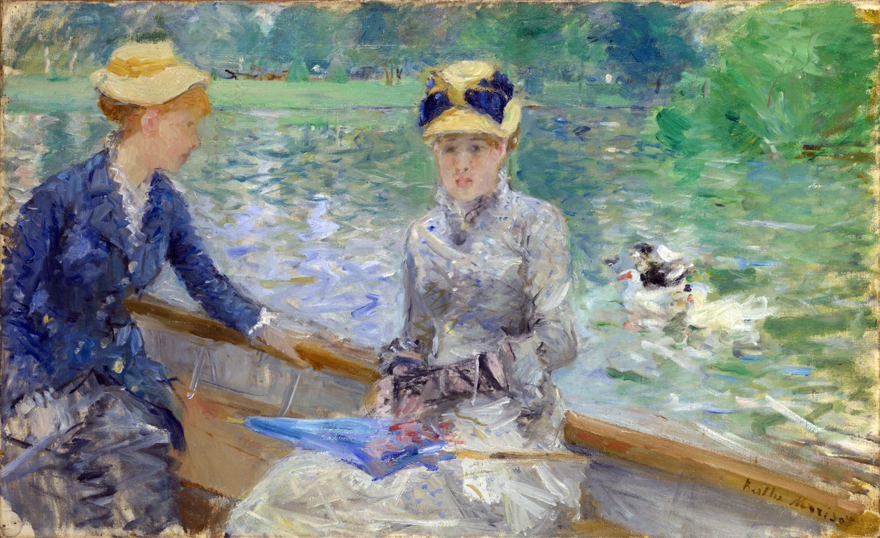 Sommardagen, 1879 av Berthe Morisot