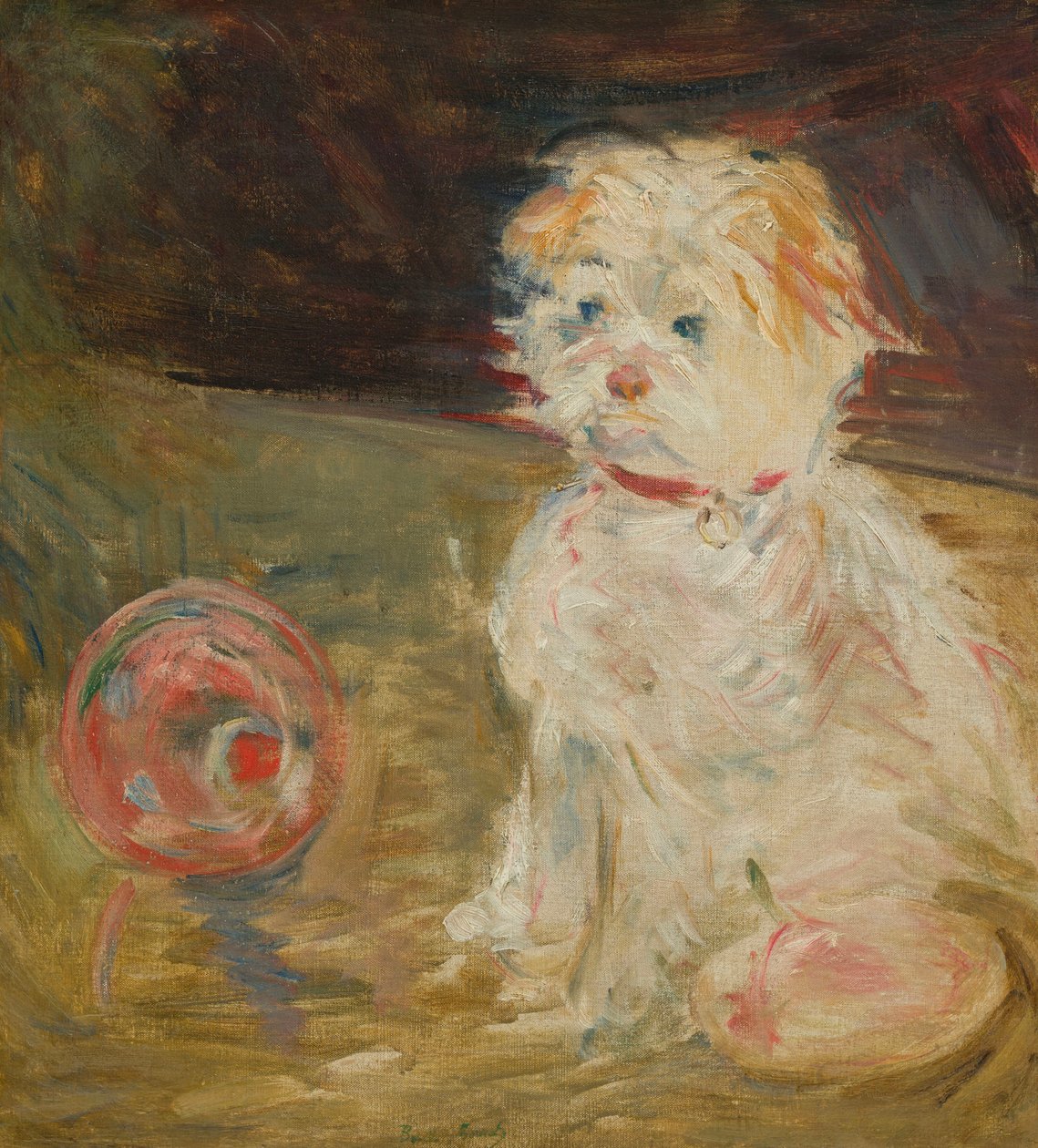 Bollhund. av Berthe Morisot