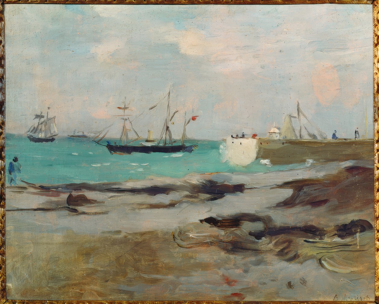 Hamninloppet i Boulogne av Berthe Morisot