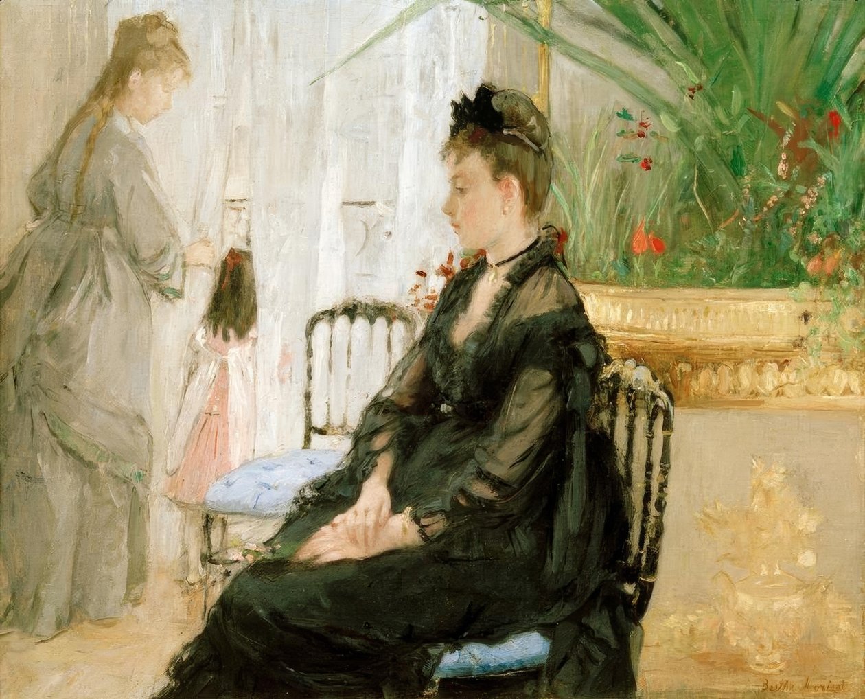 Interiör av Berthe Morisot