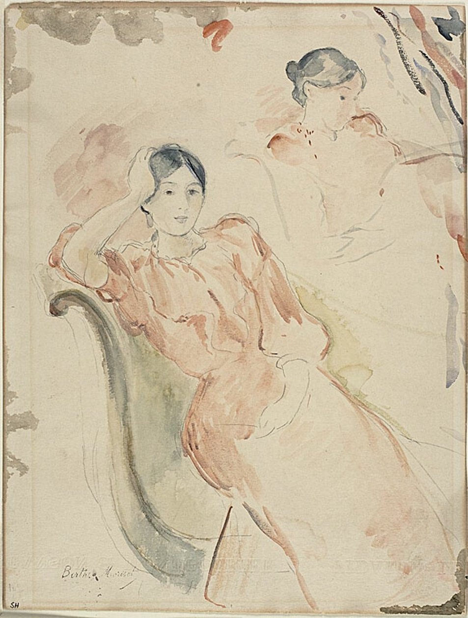Jeanne Pontillon av Berthe Morisot