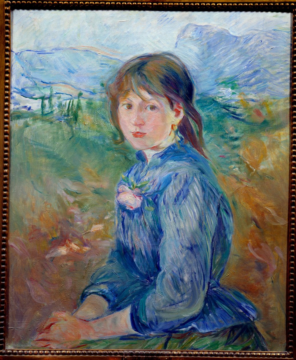 Den lilla Nicoise-målningen av Berthe Morisot av Berthe Morisot