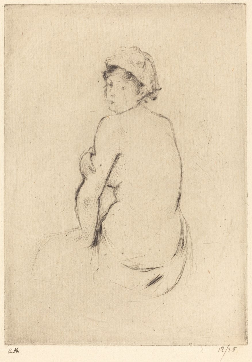Naken av Berthe Morisot