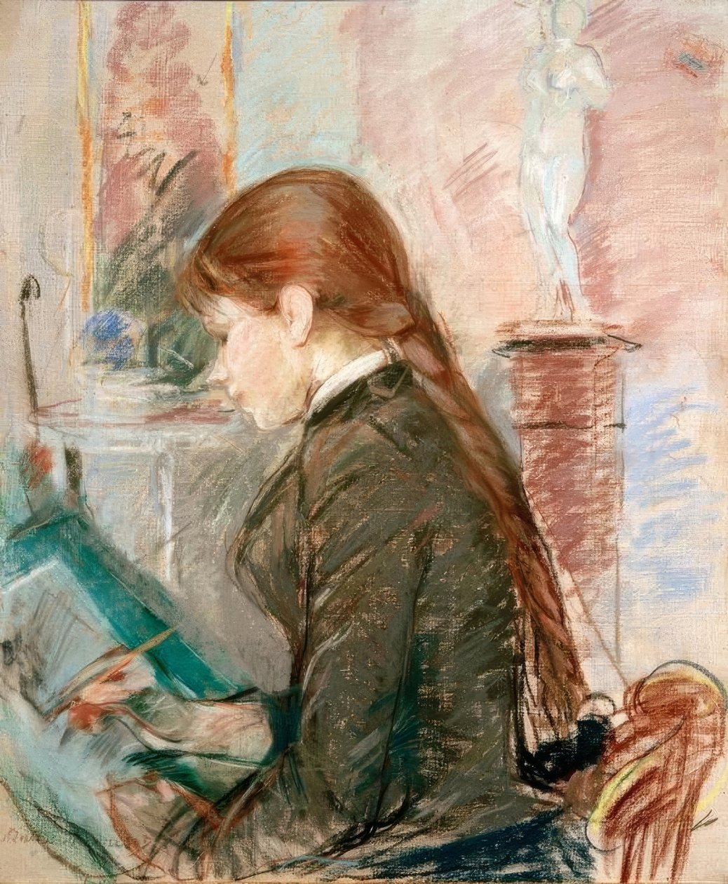 Paule Gobillard teckning av Berthe Morisot