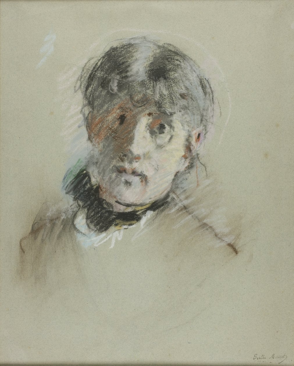 Självporträtt av Berthe Morisot