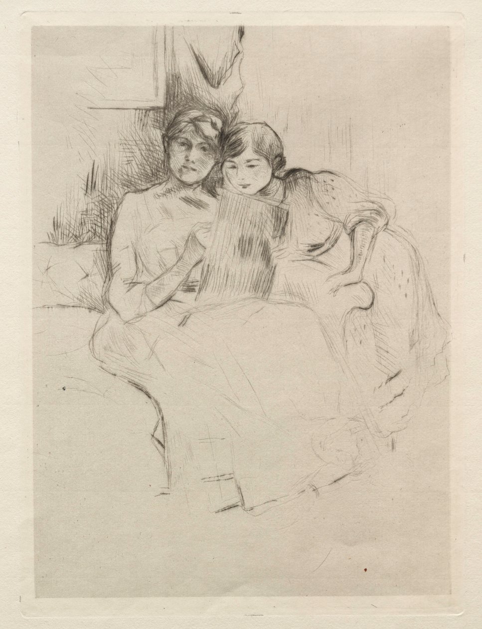 Skissning. av Berthe Morisot
