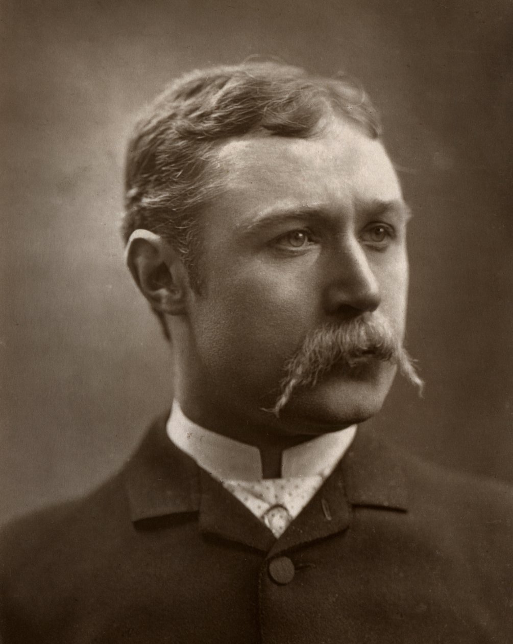 Leonard Boyne, irländsk skådespelare, 1884 av Bertin