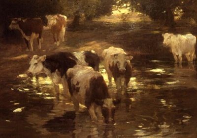 Bevattningsplatsen av Bertram Priestman