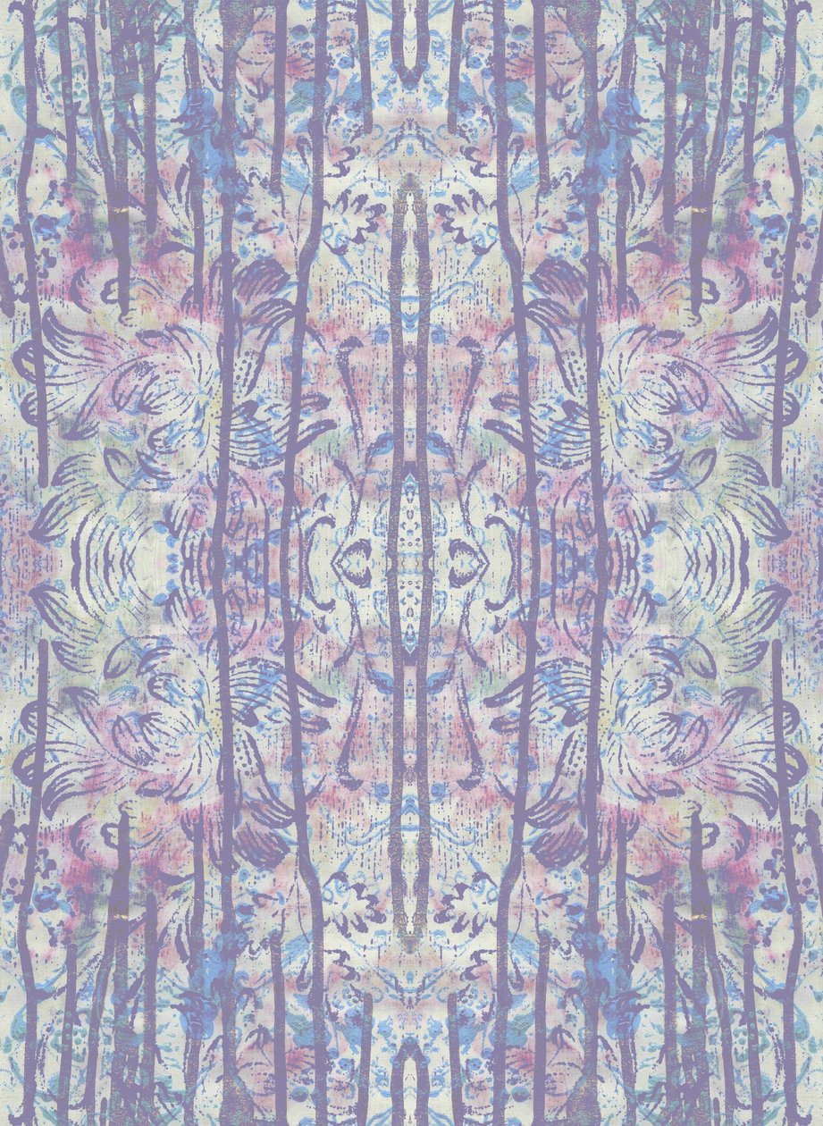 April, 2015 (digitaltryck i blandteknik) av Beth Travers