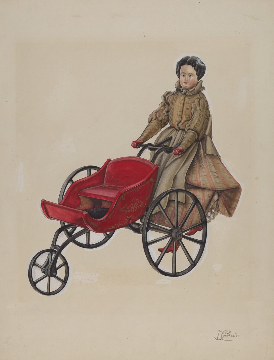 Go-Cart och Doll av Beverly Chichester