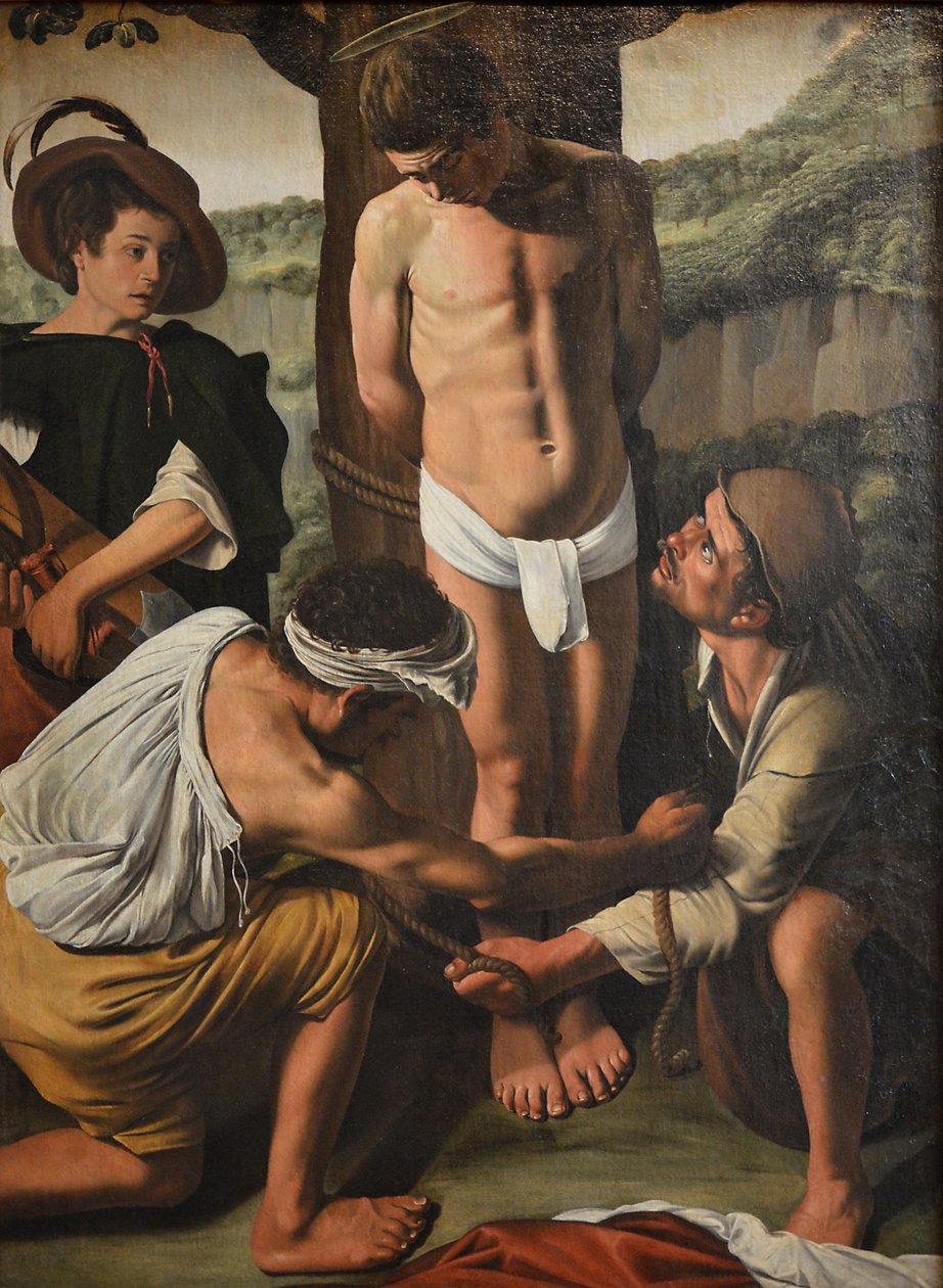 Sankt Sebastians martyrskap av Biagio Manzoni