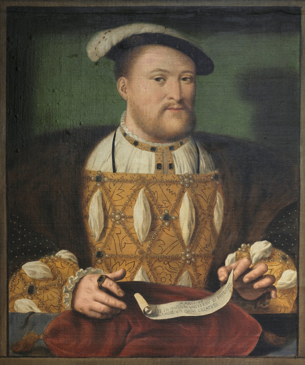 Porträtt av kung Henrik VIII, c1544 c1800 av Biagio Rebecca